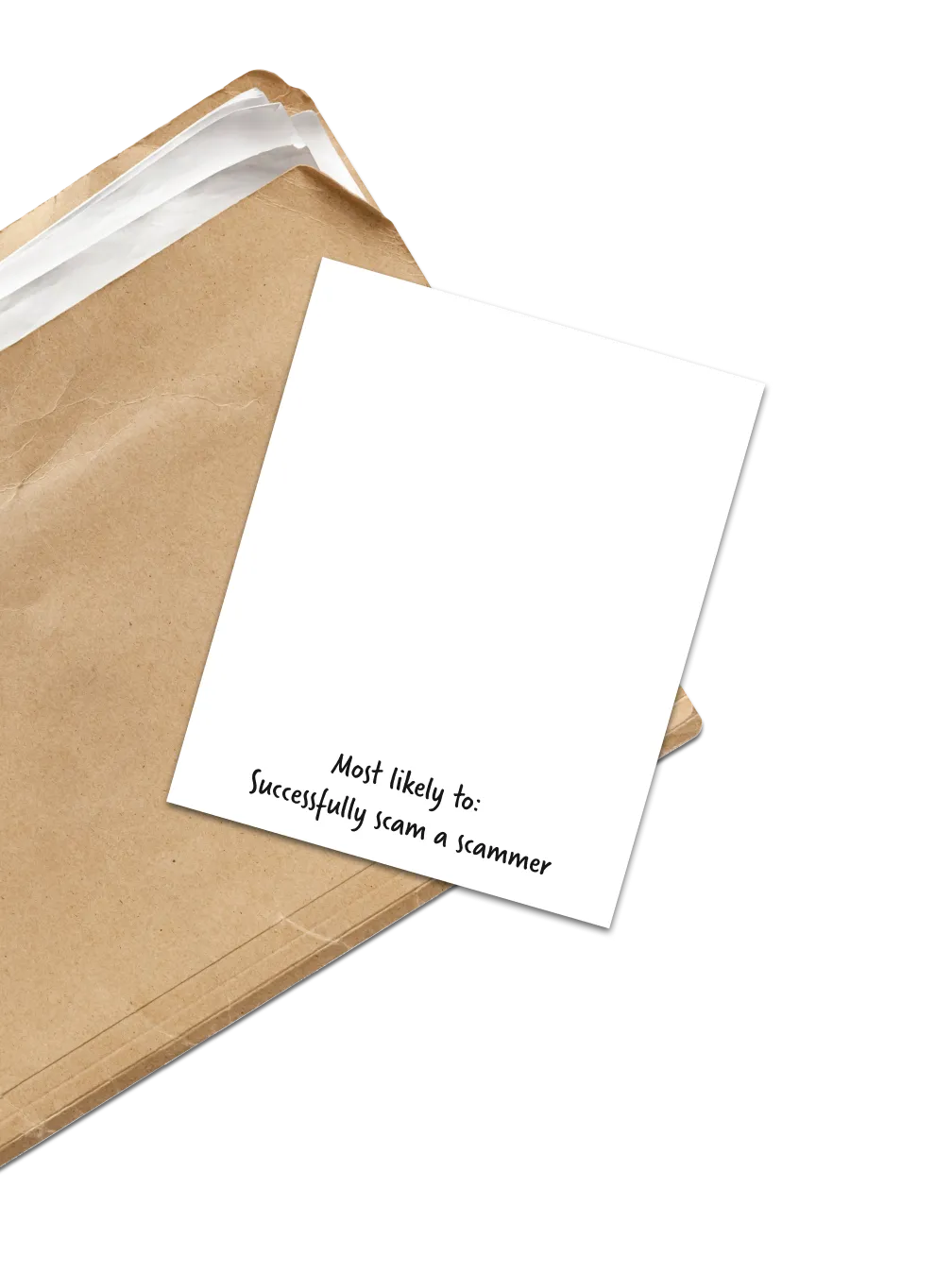 Photo on top of document folder